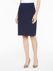 23" Straight Knit Skirt Color Indigo