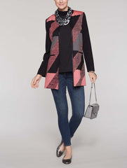 Abstract Detail Jacket Color Autumn Blaze/Black/Slate